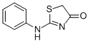 2-PHENYLAMINO-THIAZOL-4-ONE Struktur