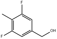 (3,5-Difluoro-4-methylphenyl)methanol Struktur