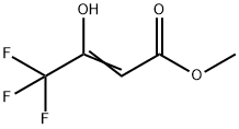 2-Butenoic  acid,  4,4,4-trifluoro-3-hydroxy-,  methyl  ester Struktur