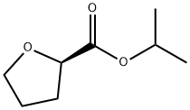 2-Furancarboxylicacid,tetrahydro-,1-methylethylester,(R)-(9CI) Struktur