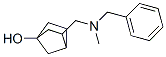 3-(N-Methyl-N-benzylaminomethyl)norborneol Struktur