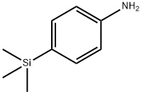 4-Trimethylsilanylaniline Struktur