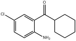 (2-Amino-5-chlorophenyl)-cyclohexylmethanone Struktur