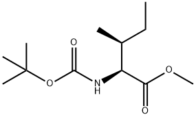 BOC-L-異亮氨酸甲酯, 17901-01-8, 結(jié)構(gòu)式