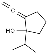 Cyclopentanol, 2-ethenylidene-1-(1-methylethyl)- (9CI) Struktur