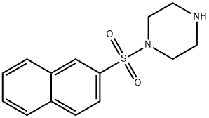 1-(NAPHTHALENE-2-SULFONYL)-PIPERAZINE Struktur