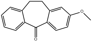 2-METHOXY-DIBENZOSUBERONE Struktur