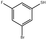 3-Bromo-5-fluoro-benzenethiol Struktur