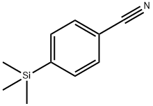 4-Trimethylsilylbenzonitrile Struktur