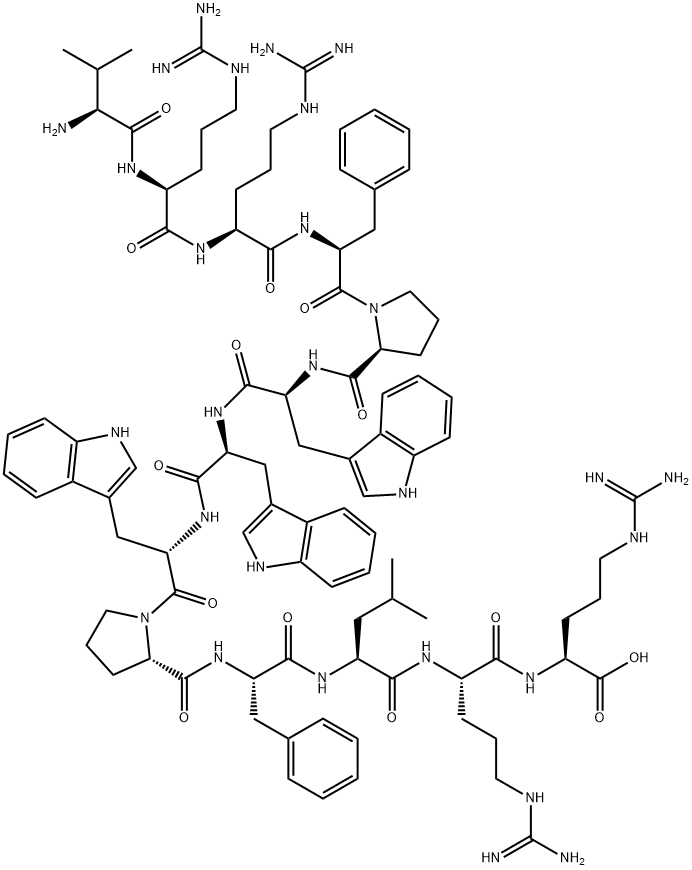 TRITRPTICIN Struktur