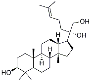 DaMMar-24-ene-3,20,21-triol, (3b)- Struktur