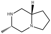 (3S,8aS)-3-Methyl-octahydropyrrolo[1,2-
a]piperazine Struktur