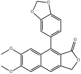 爵床脂素 B 結(jié)構(gòu)式