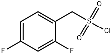 2,4-DIFLUOROBENZYLSULFONYL CHLORIDE Struktur