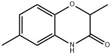 2,6-Dimethyl-2H-benzo[b][1,4]oxazin-3(4H)-one Struktur