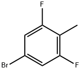 4-溴-2,6-二氟甲苯 結(jié)構(gòu)式