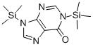 BIS(TRIMETHYLSILYL)HYPOXATHINE Struktur