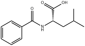 BENZOYL-DL-LEUCINE Struktur