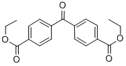 DIETHYL BENZOPHENONE-4,4''-DICARBOXYLATE Struktur