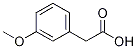 3-MethoxyPhenylAceticAcid Struktur