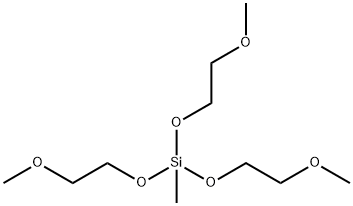 METHYLTRIS(2-METHOXYETHOXY)SILANE Structure