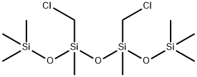 3,5-BIS-(CHLOROMETHYL)OCTAMETHYLTETRASILOXANE Structure