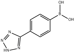 4-(2H-TETRAZOL-5-YL)-PHENYLBORONIC ACID Structure