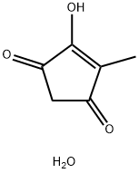 4-HYDROXY-5-METHYL-4-CYCLOPENTENE-1 3- Struktur