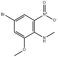 5-bromo-7-methoxy-1-methyl-1H-benzo[d][1,2,3]triazole Struktur