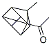 Ethanone, 1-(2-methylpentacyclo[4.2.0.02,5.03,8.04,7]octyl)- (9CI) Struktur