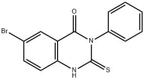 6-BROMO-2-MERCAPTO-3-PHENYLQUINAZOLIN-4(3H)-ONE