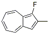 Azulene, 1-fluoro-2-methyl- (9CI) Struktur