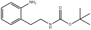 [2-(2-AMINO-PHENYL)-ETHYL]-CARBAMIC ACID TERT-BUTYL ESTER Struktur