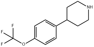 4-(4-(Trifluoromethoxy)phenyl)piperidine Struktur