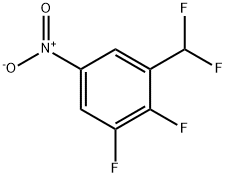 2,3-Difluoro-5-nitrobenzodifluoride Struktur