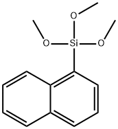 1-NAPHTHYLTRIMETHOXYSILANE Struktur