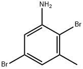 2,5-Dibromo-m-toluidine Struktur