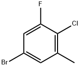 5-Bromo-2-chloro-3-fluorotoluene Struktur