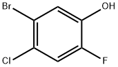 5-Bromo-4-chloro-2-fluorophenol Struktur