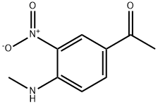 1-[4-(Methylamino)-3-nitrophenyl]ethan-1-one Struktur