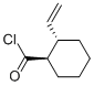 Cyclohexanecarbonyl chloride, 2-ethenyl-, trans- (9CI) Struktur