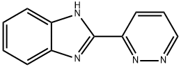 Benzimidazole, 2-(3-pyridazinyl)- (8CI) Struktur