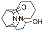 Dodecahydro-3-hydroxy-7,14-methano-2H,6H-dipyrido[1,2-a:1',2'-e][1,5]diazocin-6-one Struktur