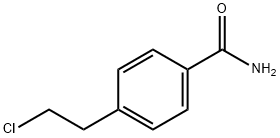 4-(2-Chloroethyl)benzamide Struktur