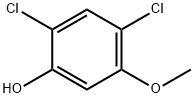 2,4-Dichloro-5-methoxyphenol Struktur