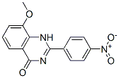 4(1H)-Quinazolinone,  8-methoxy-2-(4-nitrophenyl)-  (9CI) Struktur