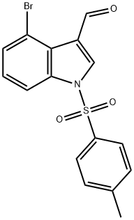 4-bromo-1-tosyl-1H-indole-3-carbaldehyde