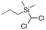 (DICHLOROMETHYL)DIMETHYL-N-PROPYLSILANE Struktur