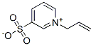 1-allyl-3-sulphonatopyridinium Struktur