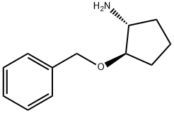 (1R,2R)-(-)-2-Benzyloxycyclopentylamine Struktur